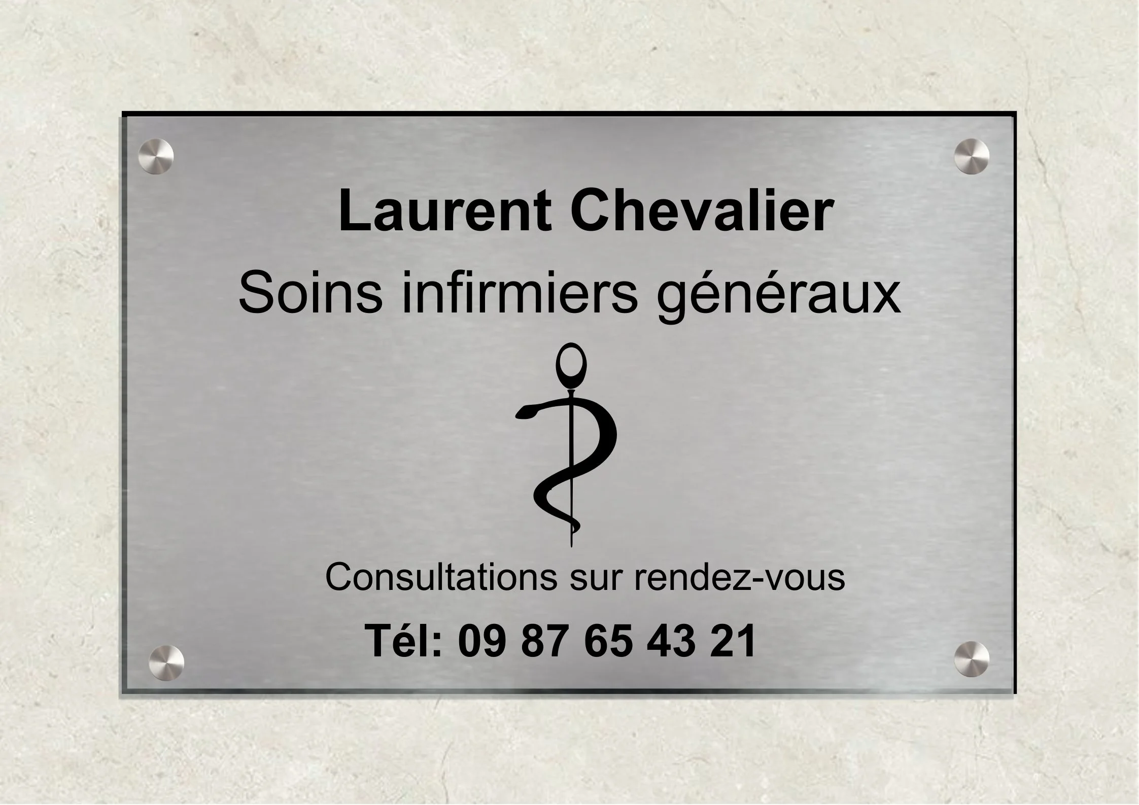 Plaque Infirmièr