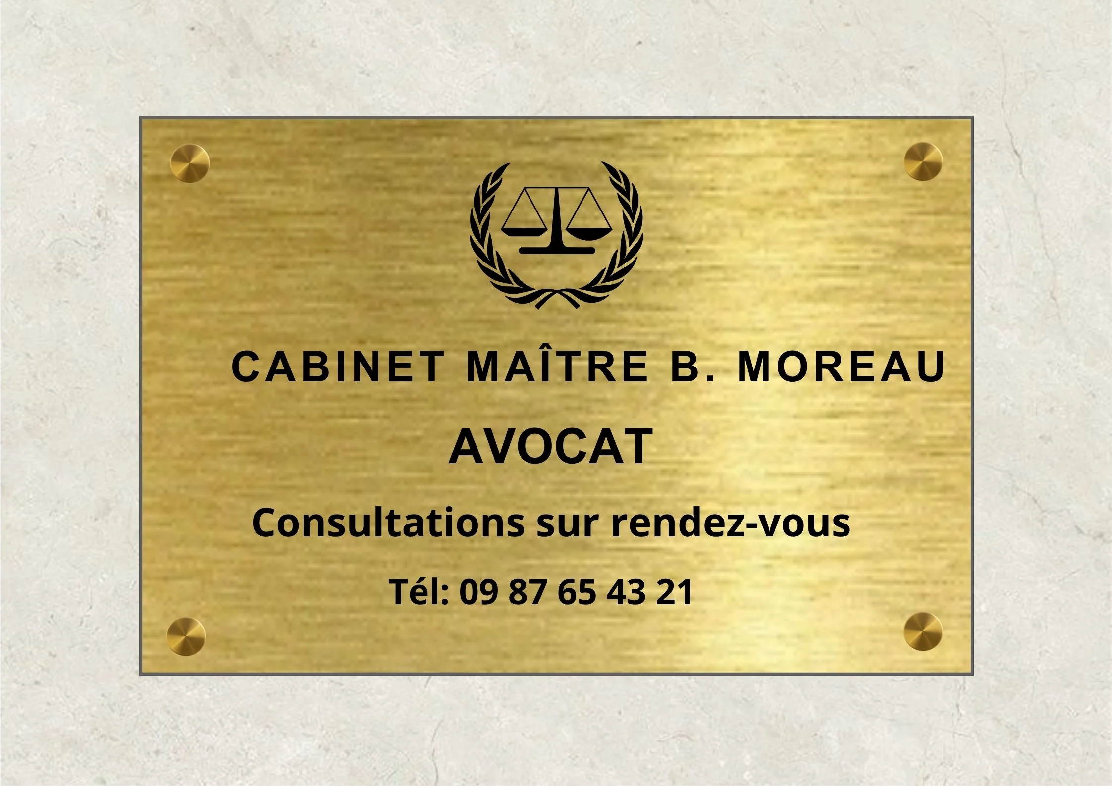 Plaque Avocat
